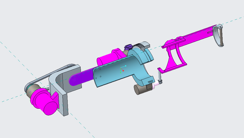 三自由度机械臂运动学分析+仿真的图1